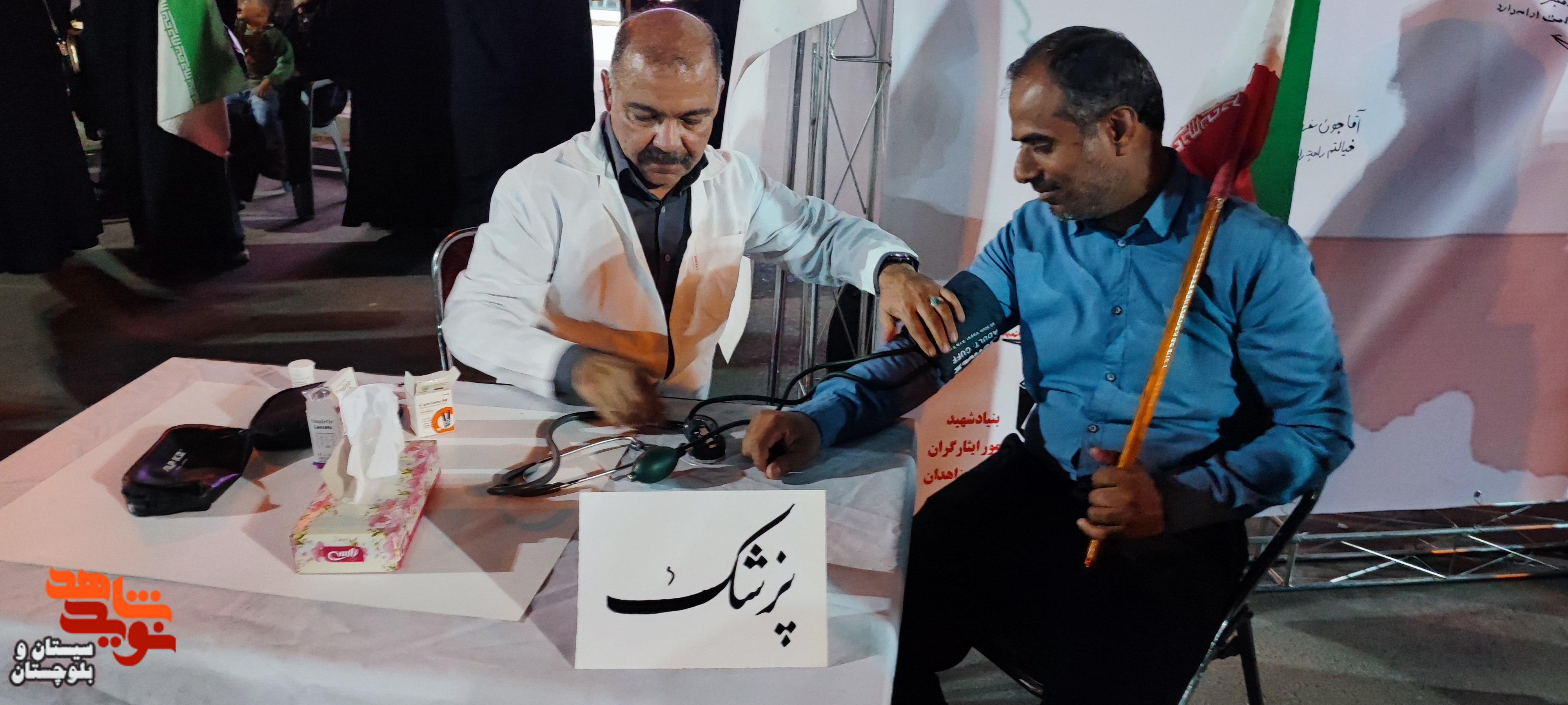 برپایی موکب پردیس سلام شهید در زاهدان