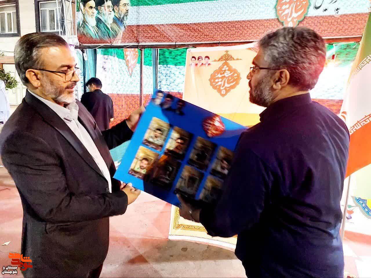 حضور معاون استانهای رسانه ملی در موکب پردیس سلام شهید زاهدان حضور معاون استانهای رسانه ملی در موکب پردیس سلام شهید زاهدان