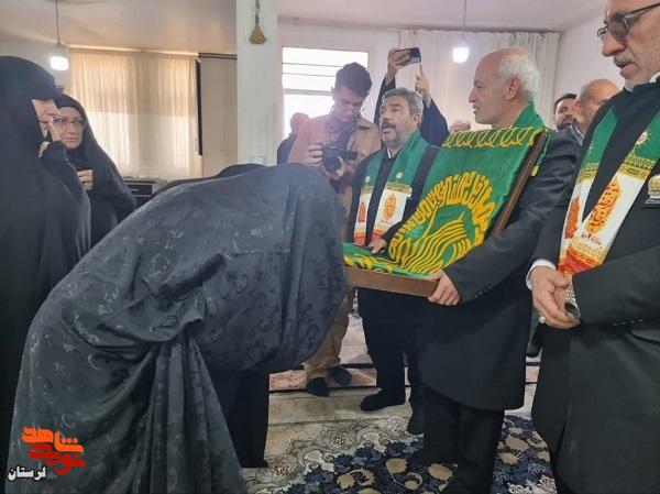 بیرق حرم به کوهدشت رسید