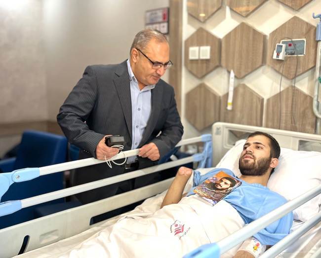 راهاندازی مرکز جامع پیگیری امور درمانی مجروحان جنگ رمضان در بیمارستان ساسان راهاندازی مرکز جامع پیگیری امور درمانی مجروحان جنگ رمضان در بیمارستان ساسان