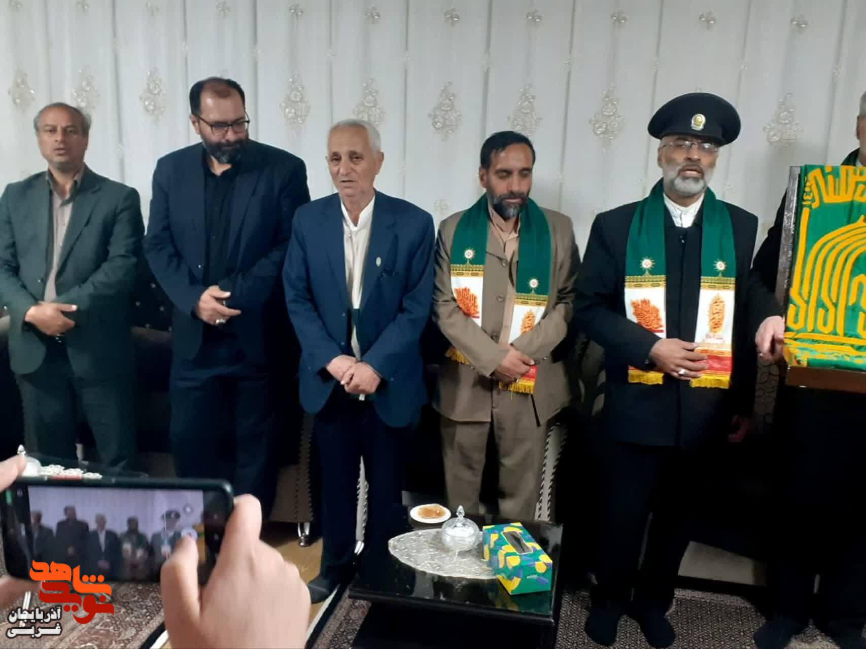 دیدار از خانواده شهدای جنگ رمضان در سلماس
