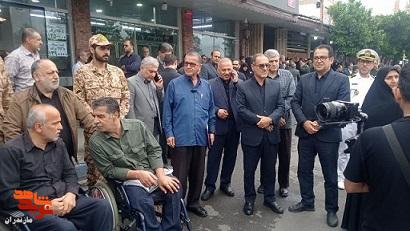 جانباز سرافراز ۷۰درصد ناظری از مازندران به همرزمان شهیدش پیوست+تصاویر