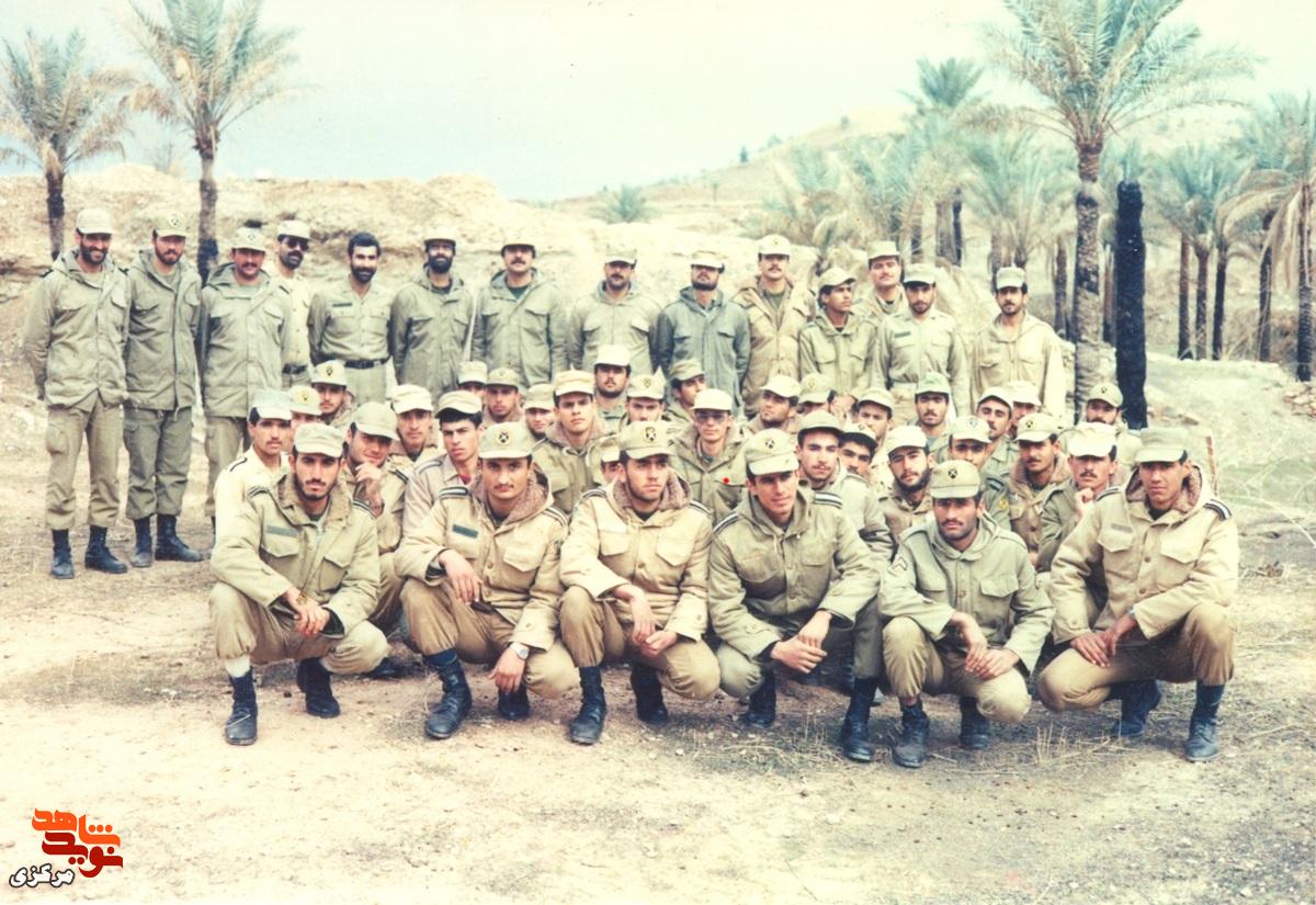 سرباز خمینی که در خسروی روی مین رفت و شهید شد