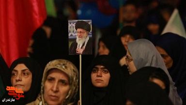 عکس /حضور حماسی شهدا و ایثارگران قائم شهر در موج مردمی نود و سوم