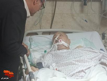عیادت مدیرکل بنیاد مازندران از حاج احمد ذوالفقاری عیادت مدیرکل بنیاد مازندران از حاج احمد ذوالفقاری