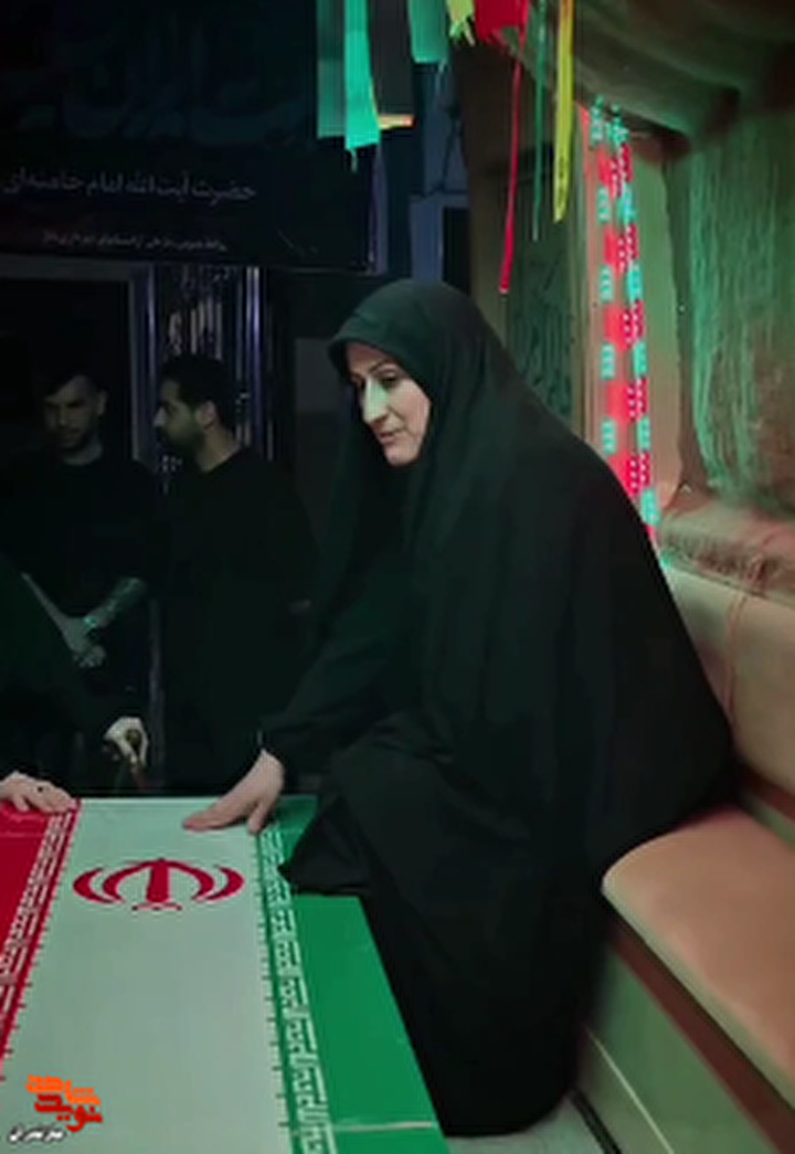 فیلم/ درد و دل مادر با پسر شهیدش در شهرستان بابل