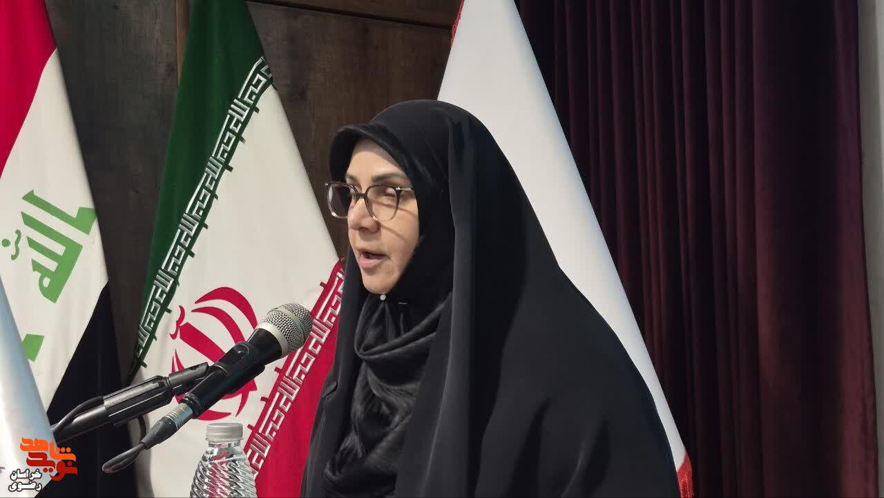 تجلیل سرکنسولگری عراق از خانواده شهدای خراسان رضوی نماد عمق پیوند دو ملت ایران و عراق است تجلیل سرکنسولگری عراق از خانواده شهدای خراسان رضوی نماد عمق پیوند دو ملت ایران و عراق است