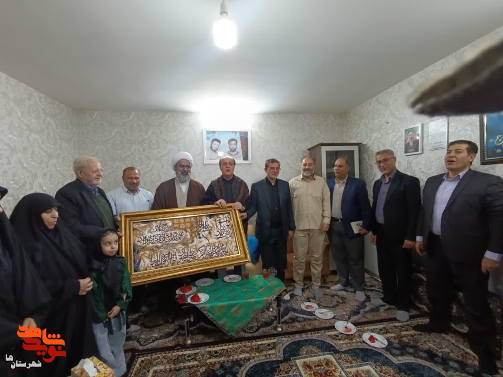 نایب‌رئیس مجلس شورای اسلامی با خانواده شهیدان میری دیدار کرد