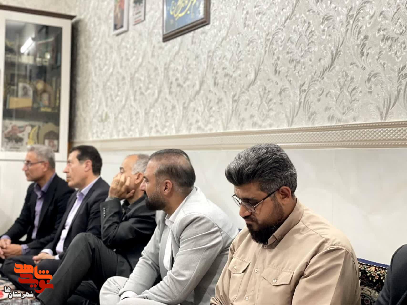 نایب‌رئیس مجلس شورای اسلامی با خانواده شهیدان میری دیدار کرد