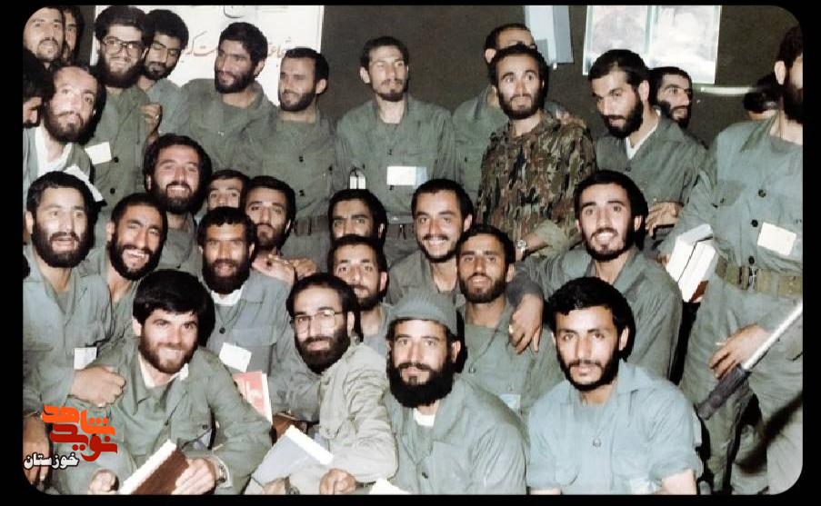 سردار سرلشکر شهید «غلامعلی رشید» در قاب جبهه