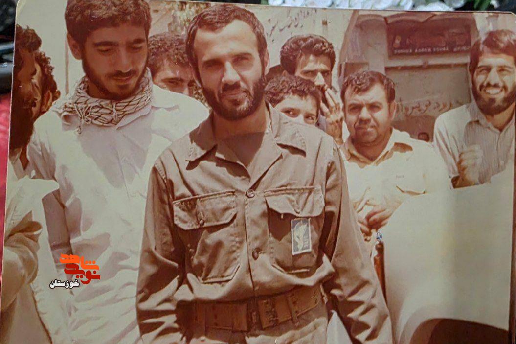 سردار سرلشکر شهید «غلامعلی رشید» در قاب جبهه
