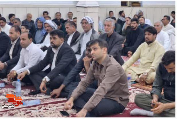 گزارش تصویری/ برگزاری آیین نخستین سالگرد شهید امنیت «عماد دهیمی» در دشت آزادگان