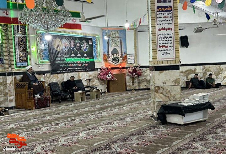 گزارش تصویری/ برگزاری مراسم گرامیداشت پنج شهید اقتدار