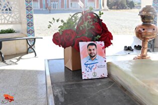 شهدا، مدال‌آوران حقیقی در مسیر کمال/ طنین ایثار در آیین بزرگداشت شهید «سجاد ادیبی»