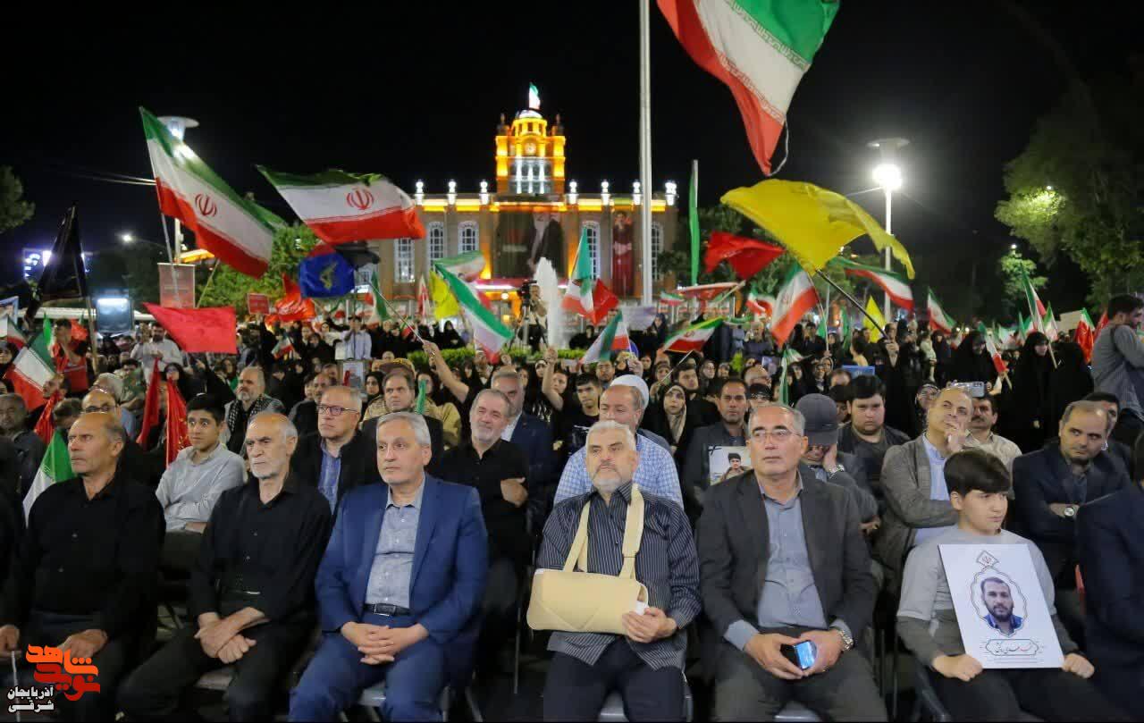 تجدید میثاق تبریزی‌ها با لاله‌های سرخ