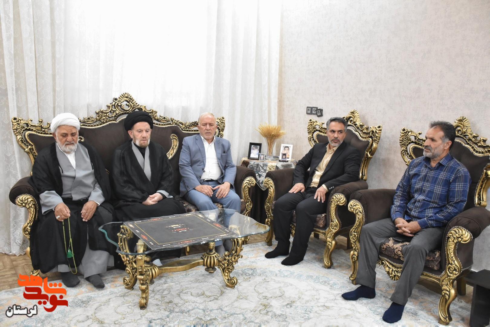 یادواره خانگی شهید والامقام«حمیدرضا ولی محمودوند» برگزار شد