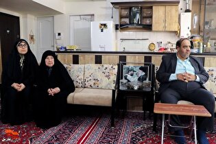دیدار با مادر شهید و جانباز ۷۰ درصد فارس