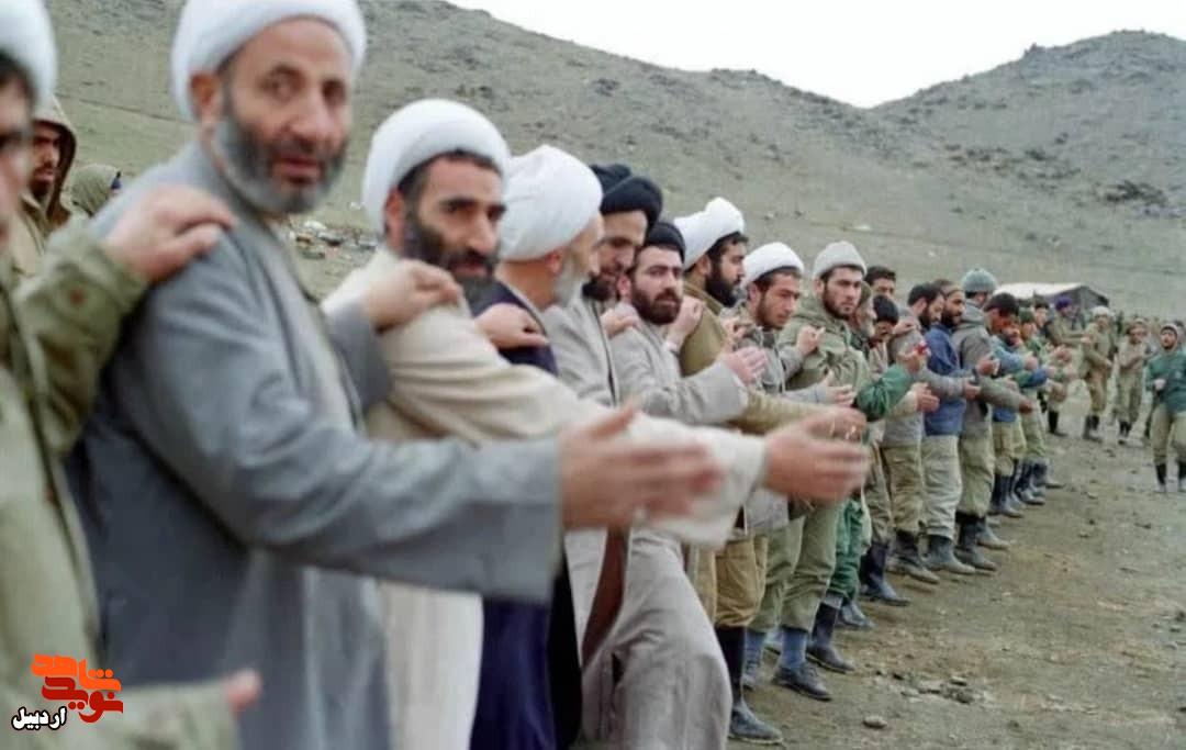 عزاداری رزمندگان اردبیل در دوران دفاع مقدس/ سری اوّل تصاویر