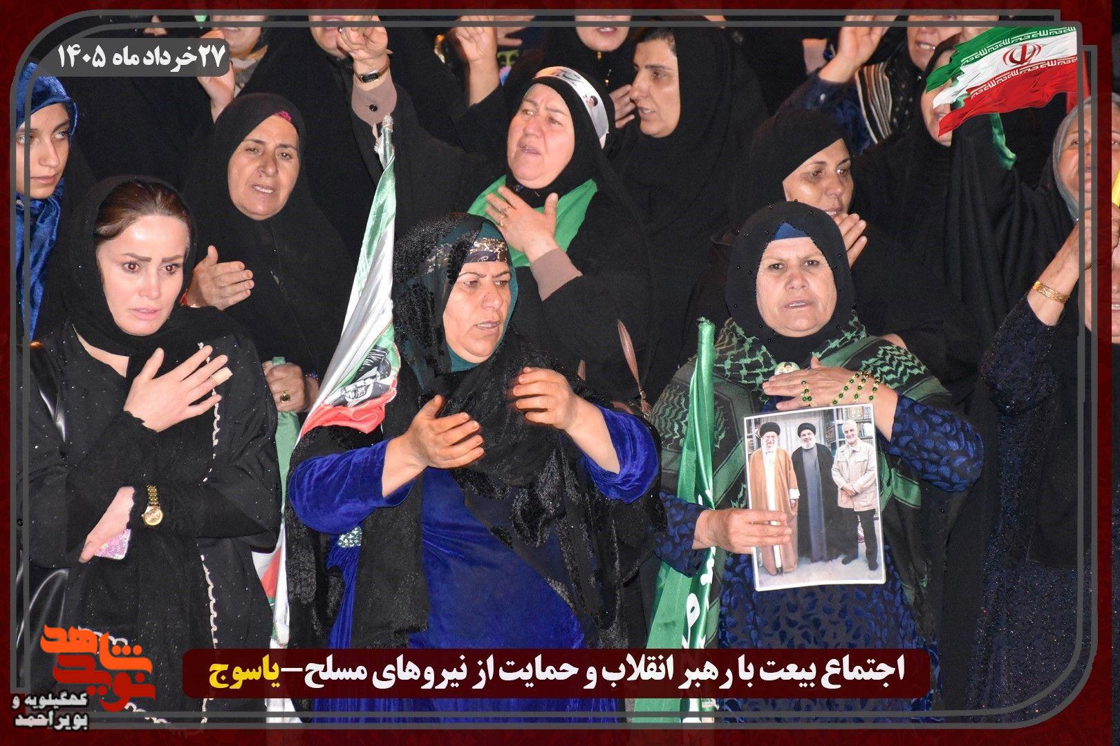 عکس/سنگر خیابان جمهوری‌اسلامی یاسوج در شب دوم محرم