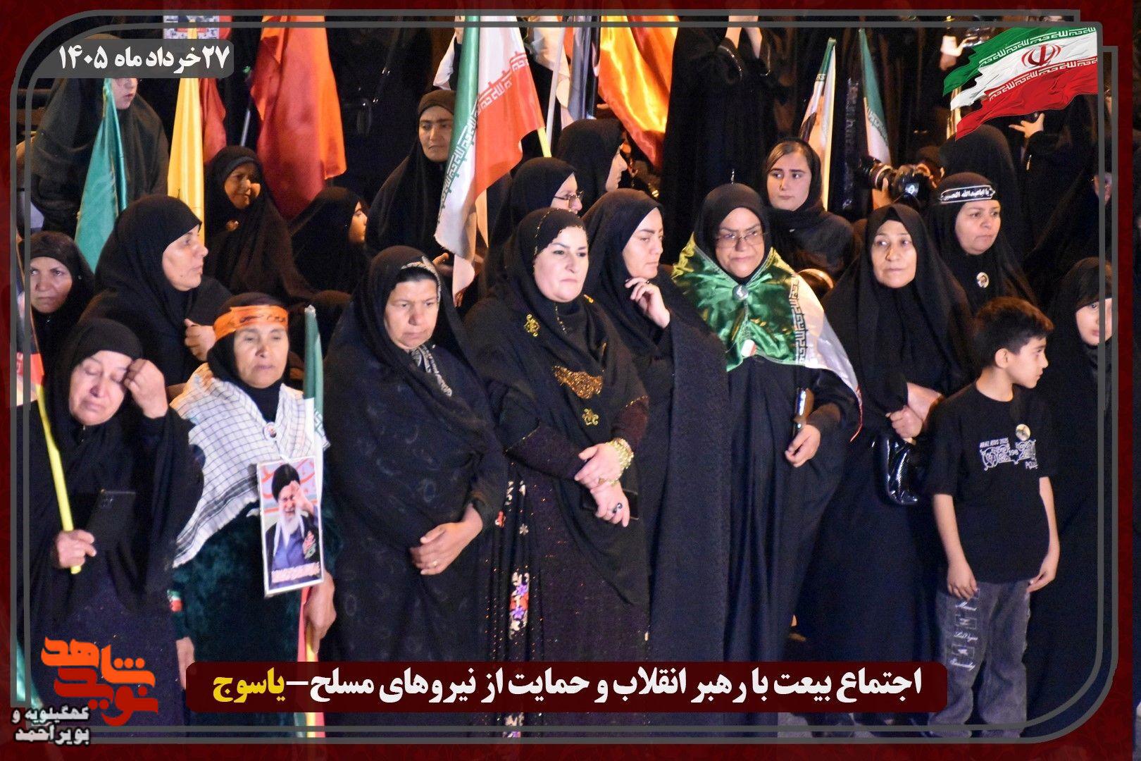 عکس/سنگر خیابان جمهوری‌اسلامی یاسوج در شب دوم محرم