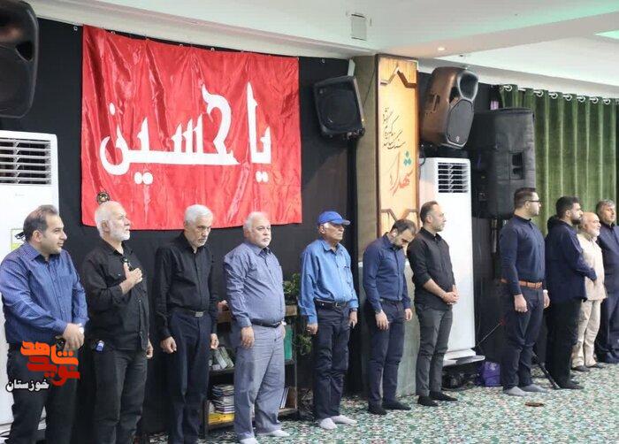 گزارش تصویری/ آیین برگزاری اولین سالگرد شهادت سردار سرلشکر پاسدار شهید «غلامرضا محرابی» در اهواز