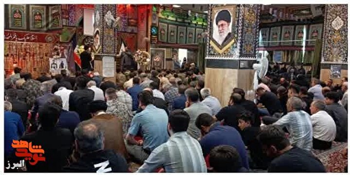 گزارش تصویری| برگزاری اولین سالروز شهادت خادم الحسین «پاسدار حسین قنبری» در مسجد جوادالائمه(ع) پاکدشت