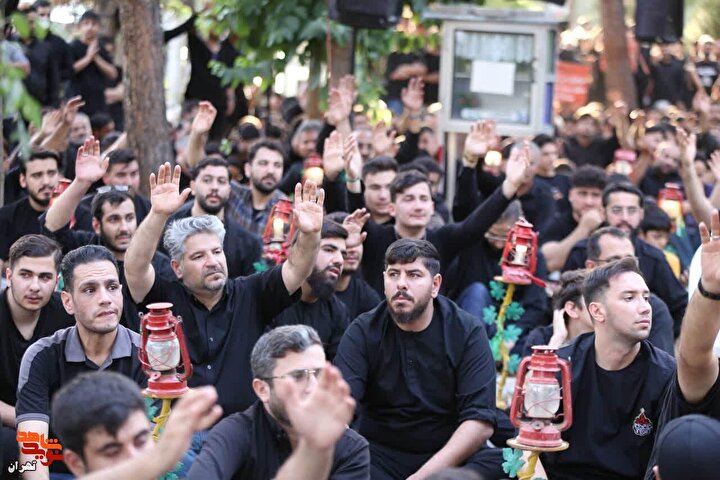 نوای ماتم در جوار مزار شهیدان؛ برگزاری مراسم سوگواری دهه اول محرم در بهشت زهرا (س)