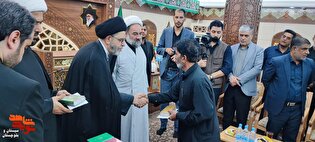 تکریم خانواده‌های معظم شهدای جنگ رمضان با حضور هیئت اعزامی آیت‌الله العظمی سیستانی در زاهدان