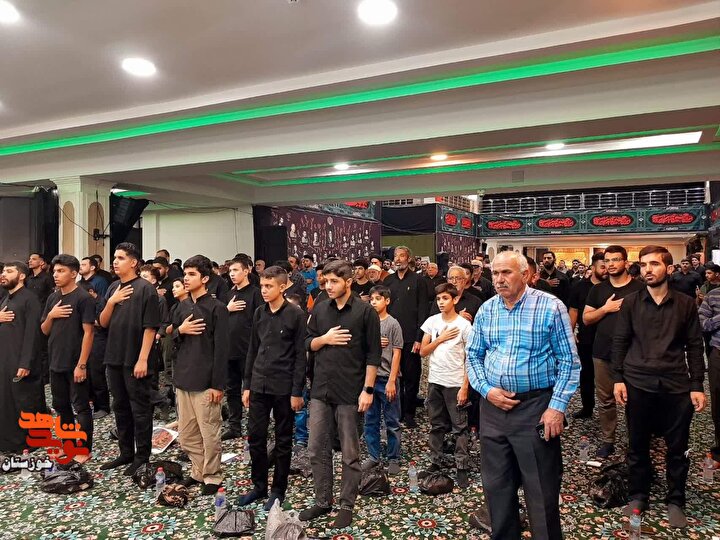 گزارش تصویری/ اولین سالگرد شهید «ابوالفضل جلالی» در اهواز برگزار شد
