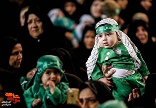 گهواره‌هایی به وسعت تاریخ در صحن سیدحمزه (ع)؛ اینجا لالایی‌ها بیدار می‌کنند!