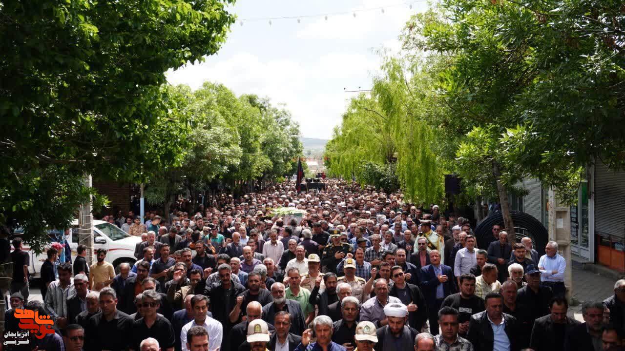 مراسم تشییع پیکر مطهر شهید والا مقام حسین رسولی