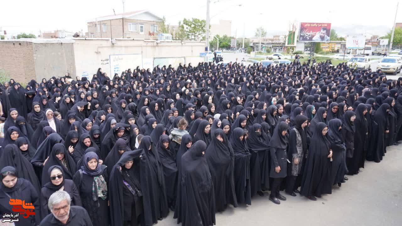 مراسم تشییع پیکر مطهر شهید والا مقام حسین رسولی