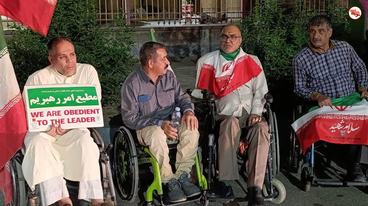 اجتماع پرشور جانبازان سرافراز در اهواز؛ لبیک به ندای مقاومت اجتماع پرشور جانبازان سرافراز در اهواز؛ لبیک به ندای مقاومت