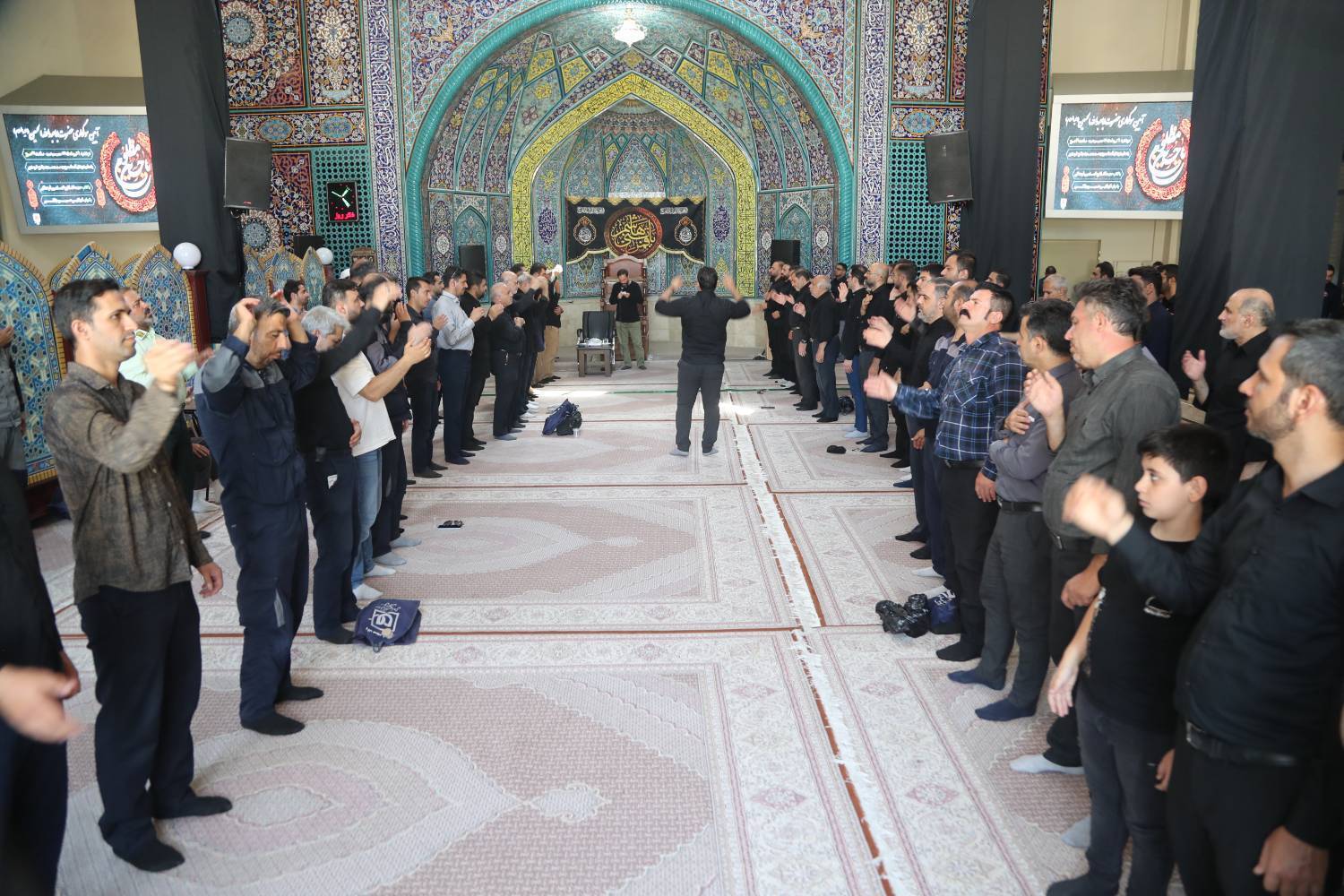 آیین سوگواری حضرت اباعبدالله الحسین (ع) در موزه ملی انقلاب اسلامی و دفاع مقدس برگزار شد آیین سوگواری حضرت اباعبدالله الحسین (ع) در موزه ملی انقلاب اسلامی و دفاع مقدس برگزار شد