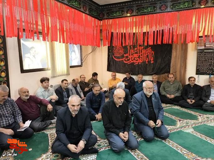 برگزاری آئین بزرگداشت شهدای غریب بی نشان استان در بنیاد شهید و امورایثارگران مازندران