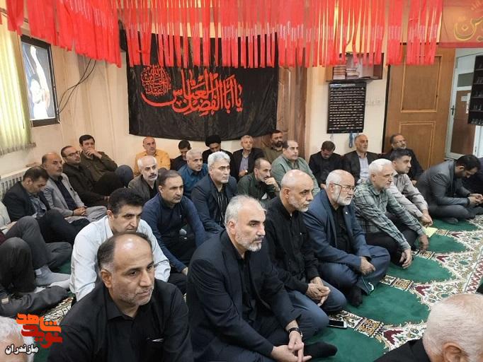 برگزاری آئین بزرگداشت شهدای غریب بی نشان استان در بنیاد شهید و امورایثارگران مازندران