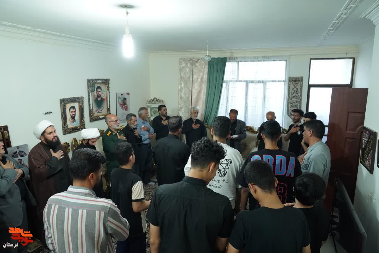 یادواره خانگی شهید «مهدی کمالی» برگزار شد