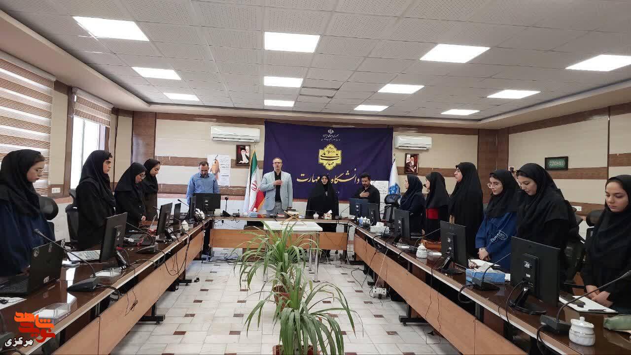 میزبانی دانشگاه ملی مهارت استان مرکزی از ۳۰۰ اثر هنری در رویداد ملی «پدافند هنر، جنگ رمضان» میزبانی دانشگاه ملی مهارت استان مرکزی از ۳۰۰ اثر هنری در رویداد ملی «پدافند هنر، جنگ رمضان»
