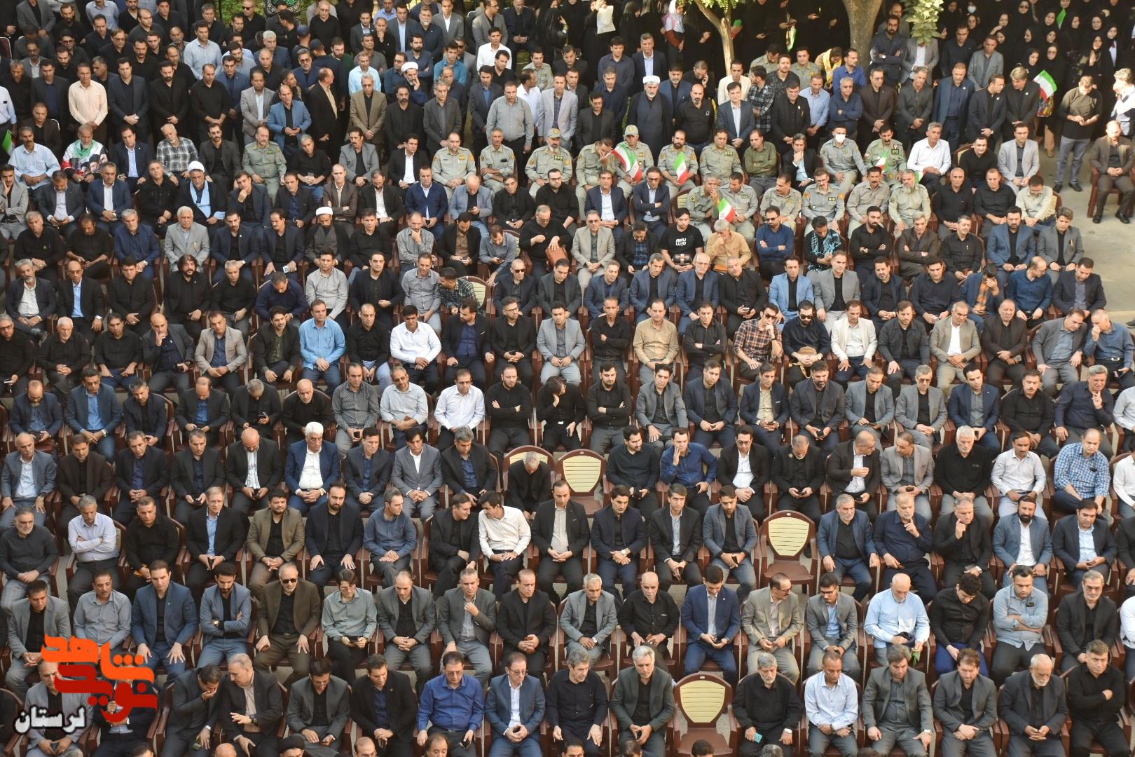 مراسم عزای آقای شهید ایران در خرم آباد برگزار شد