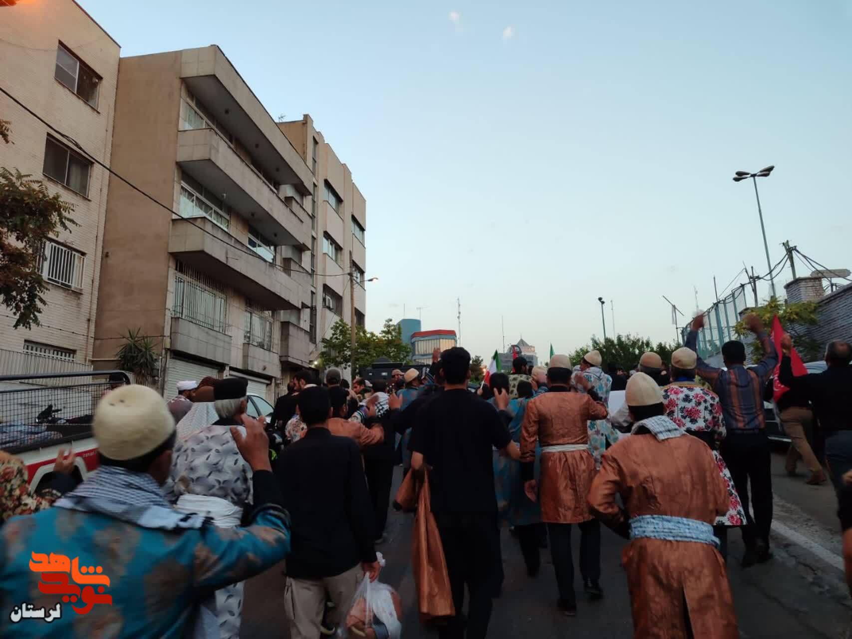 وداع تاریخی عشایر لرستان با آقای شهید ایران