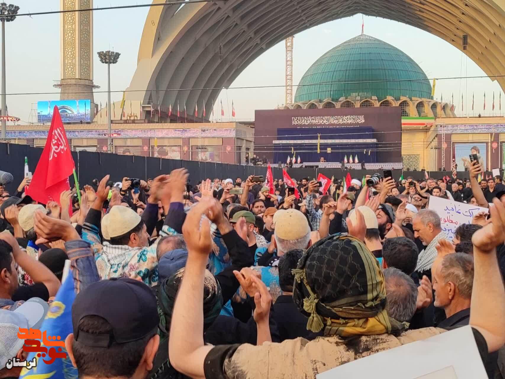 وداع تاریخی عشایر لرستان با آقای شهید ایران