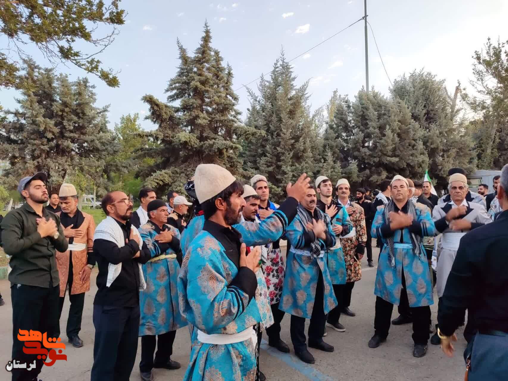 وداع تاریخی عشایر لرستان با آقای شهید ایران