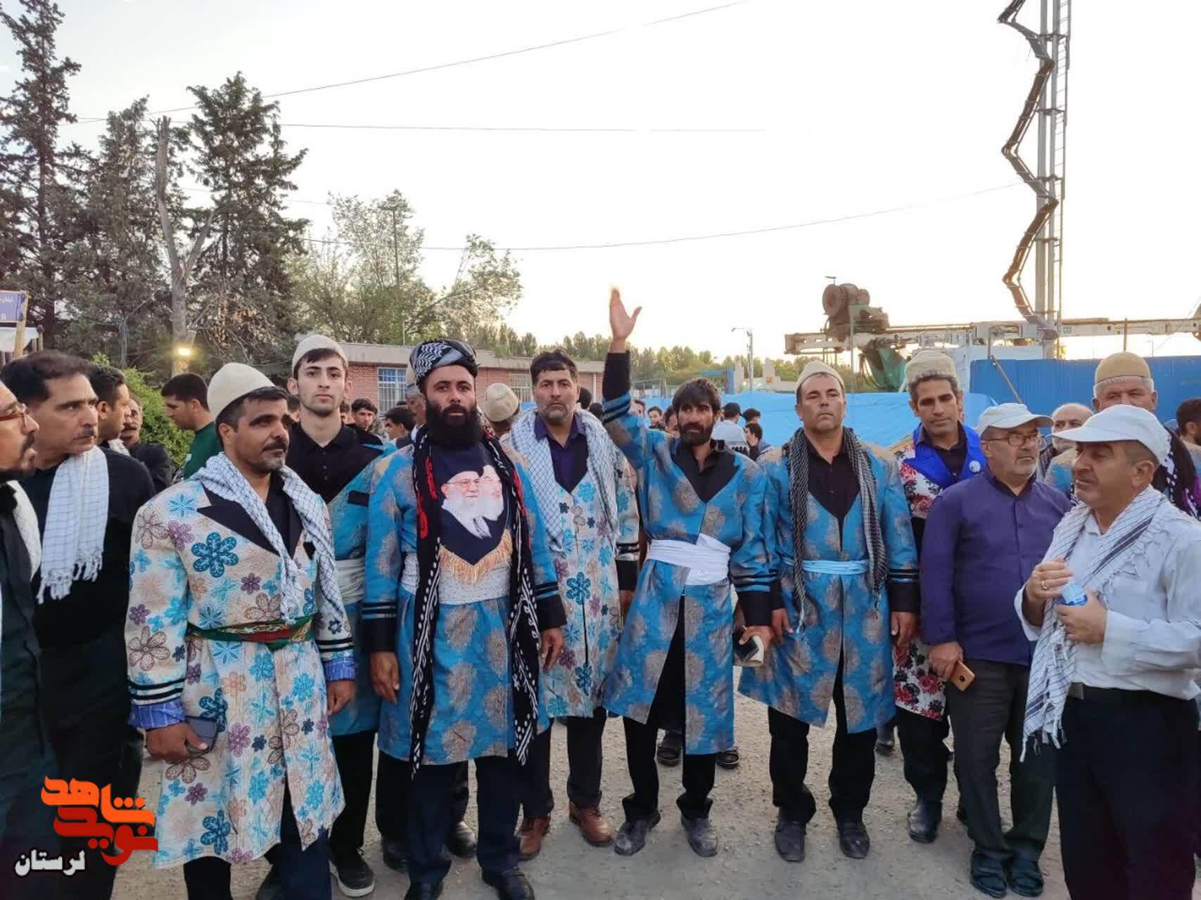 وداع تاریخی عشایر لرستان با آقای شهید ایران