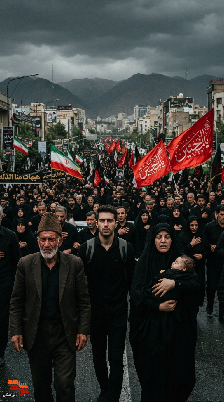 مجموعه پوسترهای بدرقه آقای شهید ایران منتشر شد
