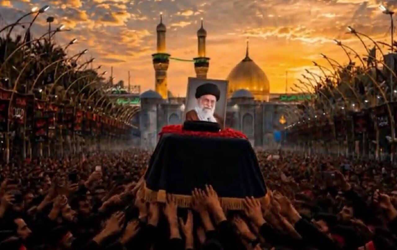 فراخوان حشد الشعبی برای مشارکت مردم عراق در تشییع پیکر رهبر شهید