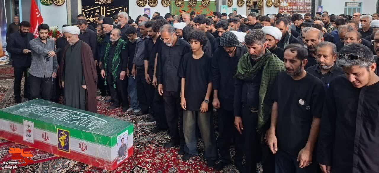 زاهدان میزبان آیین باشکوه تشییع شهید حسین ستوده