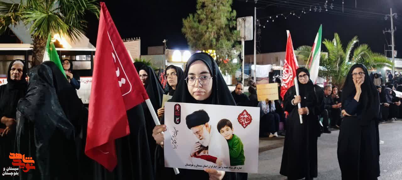 موکب پردیس سلام شهید، میعادگاه جاماندگان تشییع رهبر شهید در زاهدان
