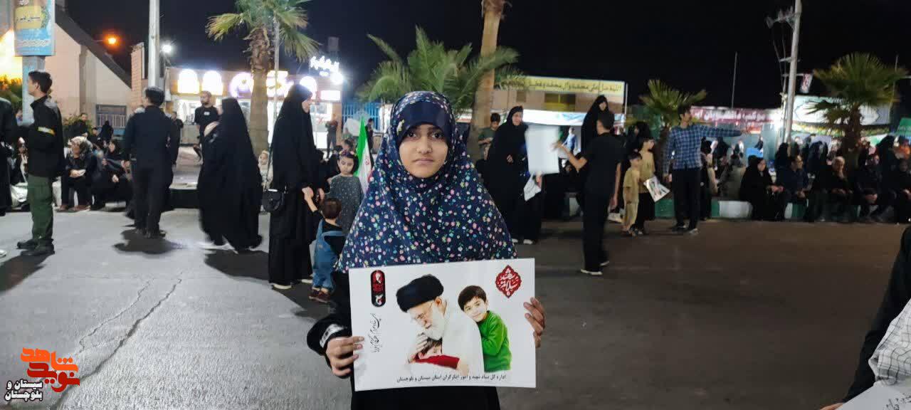 موکب پردیس سلام شهید، میعادگاه جاماندگان تشییع رهبر شهید در زاهدان