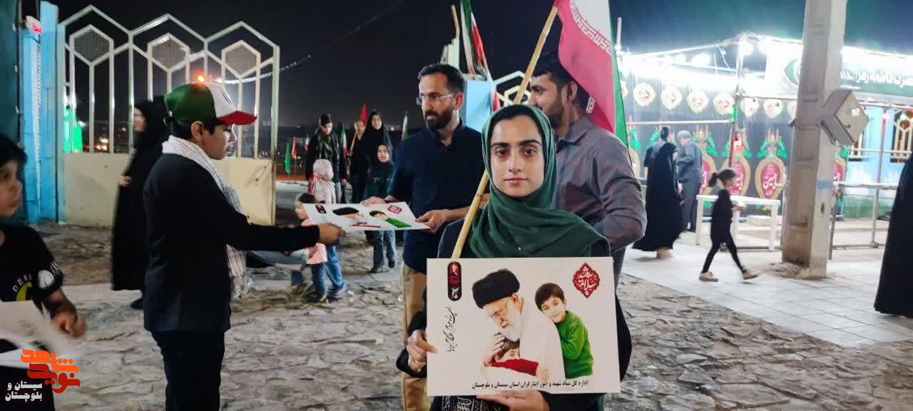 موکب پردیس سلام شهید، میعادگاه جاماندگان تشییع رهبر شهید در زاهدان