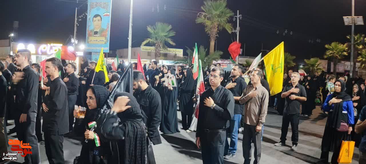 موکب پردیس سلام شهید، میعادگاه جاماندگان تشییع رهبر شهید در زاهدان